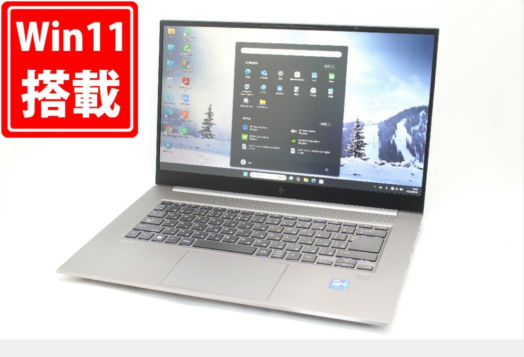 ゲーミングPC 中古 フルHD 15.6インチ HP ZBook Studio 15.6inch G8 Windows11 8コア 卓越性能 第11世代Core i7-11850H 32GB 爆速NVMe式1TB-SSD NVIDIA RTX™ A3000 Laptop カメラ 無線Wi-Fi6 Office付き Win11【中古ノートパソコン 中古パソコン 中古PC】送料無料