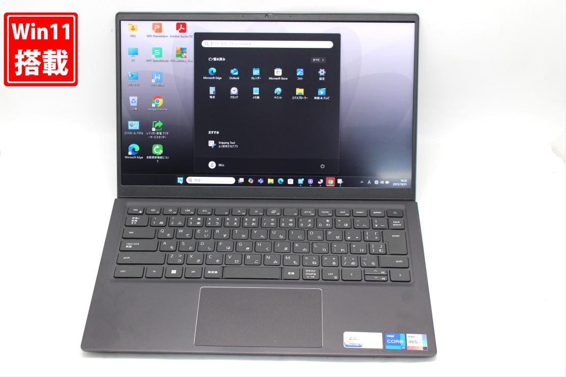 中古美品 フルHD 14インチ DELL VOSTRO 14 5410 Windows11 卓越性能 第11世代Core i7-11390H 8GB 爆速NVMe式512GB-SSD カメラ 無線Wi-Fi6 Office付き Win11【中古ノートパソコン 中古パソコン 中古PC】送料無料 あす楽対応 即日発送（Windows10も対応可能 Win10）