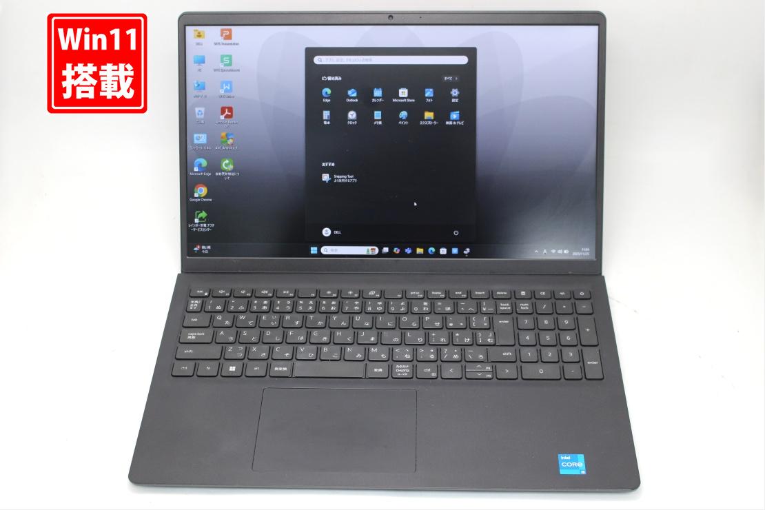 中古 フルHD 15.6インチ DELL Vostro 15 3510 Windows11 卓越性能 第11世代Core i5-1135G7 8GB 爆速NVMe式256GB-SSD カメラ 無線 Office付き Win11【中古ノートパソコン 中古パソコン 中古PC】送料無料 あす楽対応 即日発送（Windows10も対応可能 Win10）