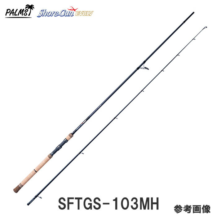 ショアガン エボルブ シーバスロッド　SFTGS-103MH　2ピース スピニング