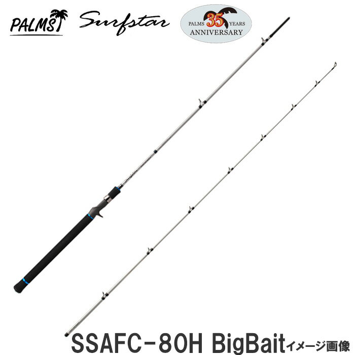 パームス サーフスター SSAFC-80H BigBait　 ビッグベイト用　キャスティングモデル 2ピース