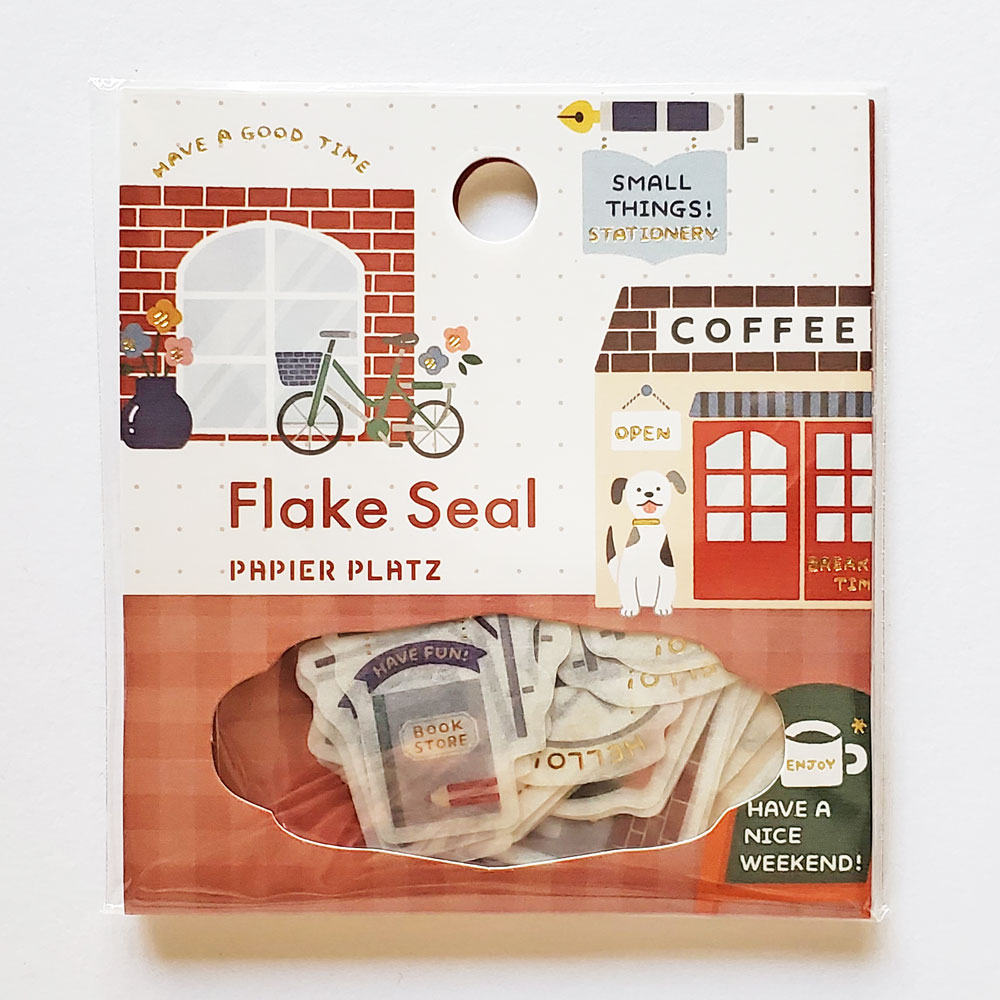 【eric 】金箔入りフレークシール　FAVORITE PLACE