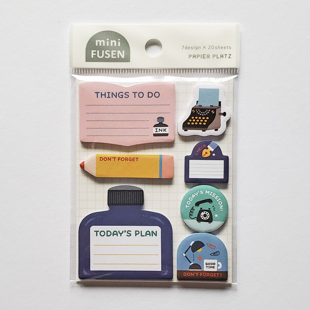 Rakuten - 【文房具/ステーショナリー】eric　ミニフセン付箋　STATIONERY