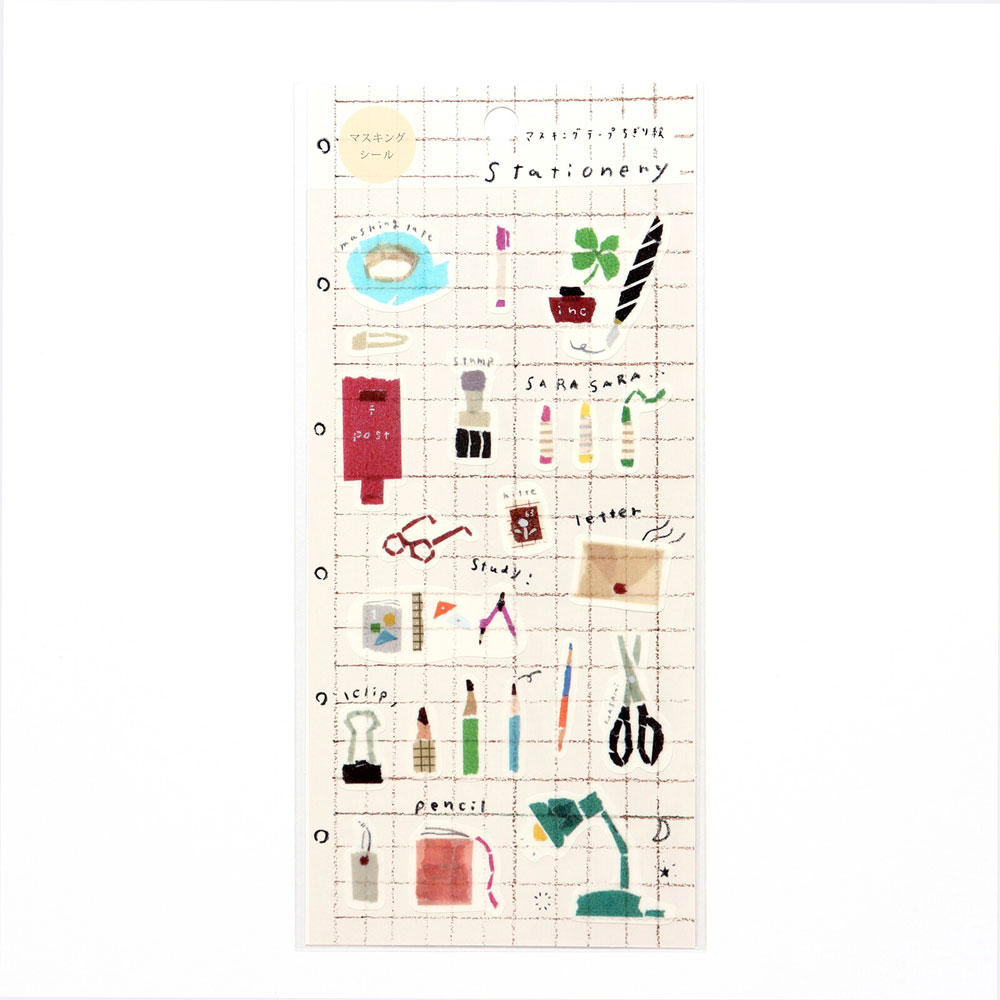 Rakuten - 【文房具/ステーショナリー】田村美紀　マスキングシールステッカー　Stationery