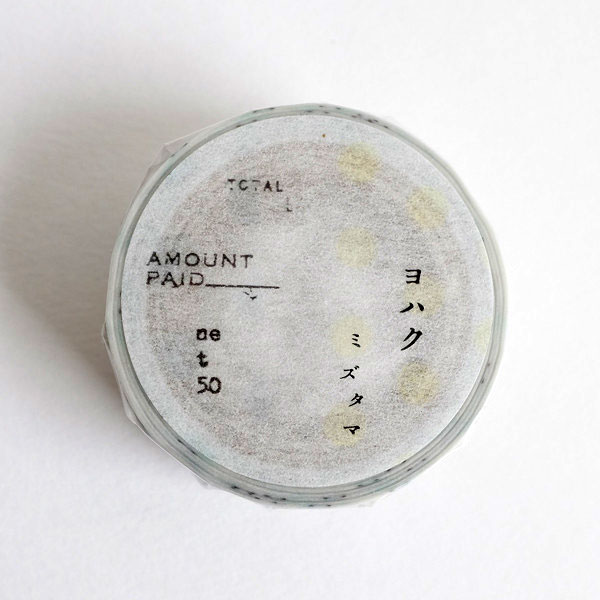 【ヨハク】マスキングテープミズタマ...