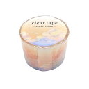 【マインドウェイブ】透明クリアテープ sunset cloud 夕焼け・くも 30mm