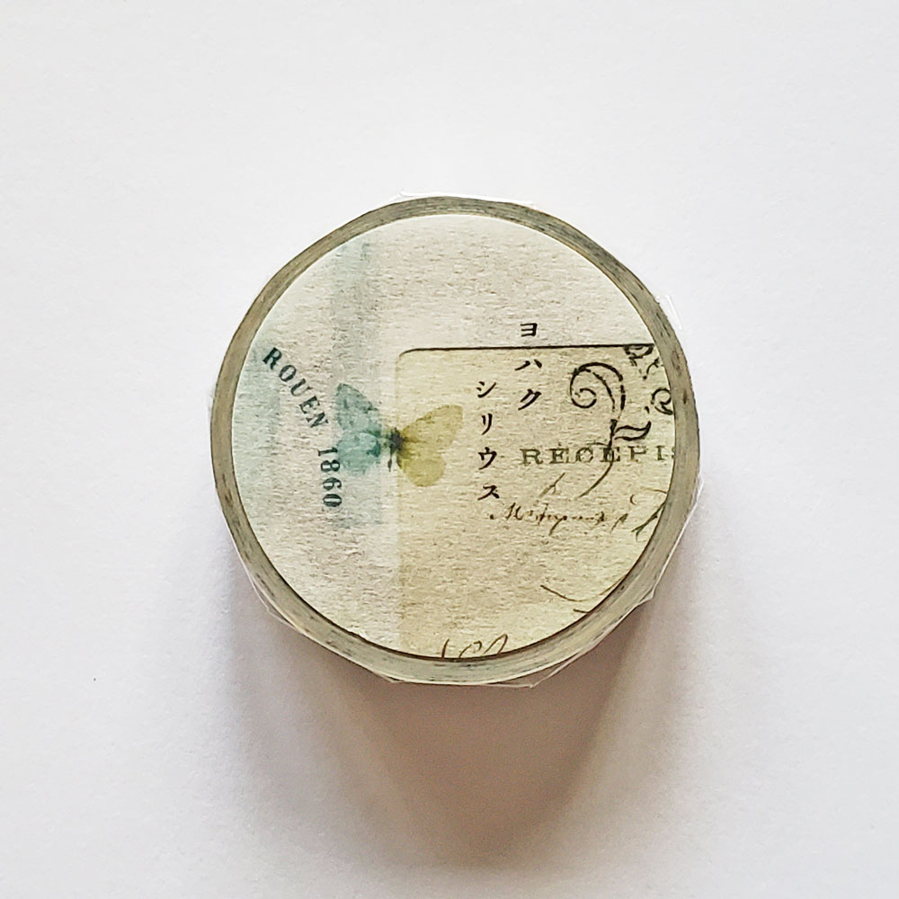 ヨハクさんのオリジナルのマスキングテープです。 テープ幅:15mm×10m　　1巻　　日本製