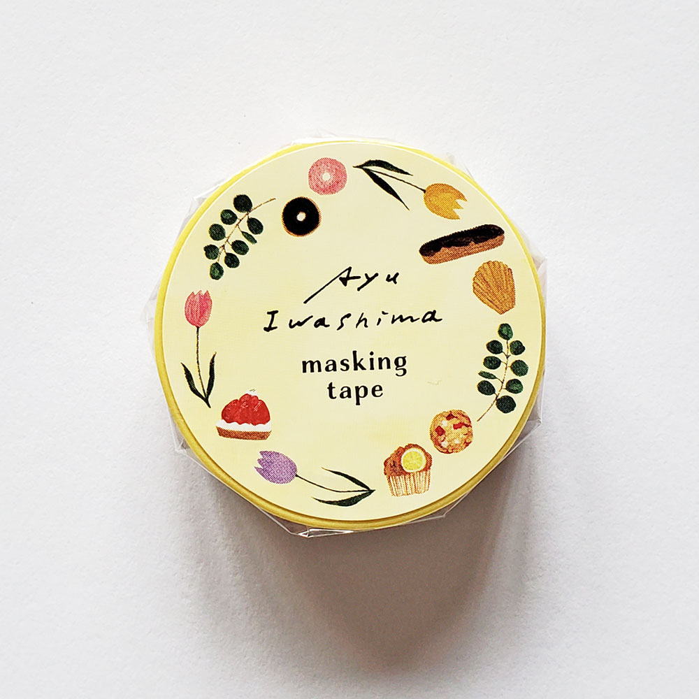 マスキングテープ　Sweets　IWS-052　イエロー