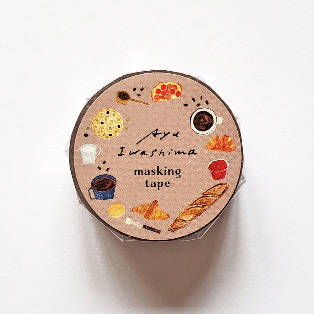 マスキングテープ　Bread　IWS-054　ブラウン
