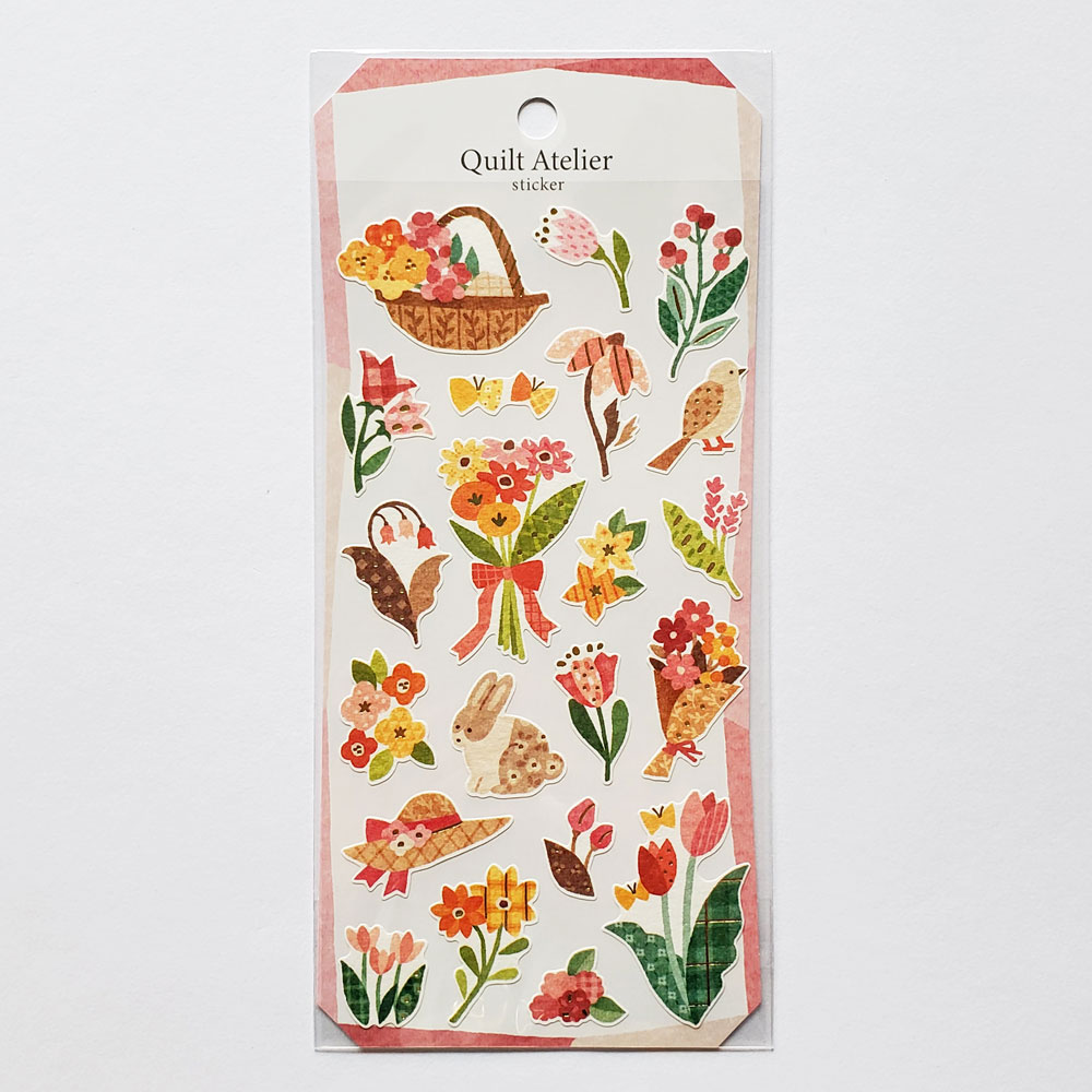 パッケージサイズ：20.2x9.3cm　 本体サイズ:20×9cm内 シール素材:ト和紙コットン・金ホット パッチワークのような模様とさりげなく入った金箔と和紙素材のシールです