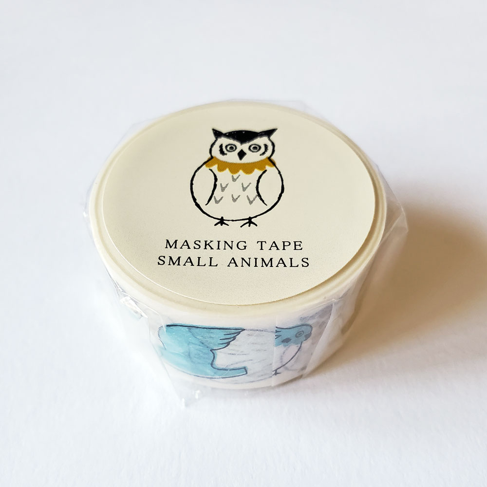 【文具ステーショナリー】松尾ミユキ×水縞　マスキングテープ　鳥