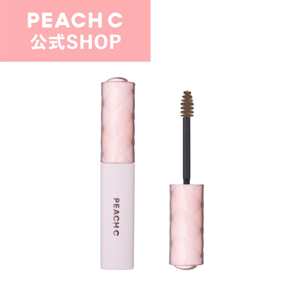 楽天Beauty Farm【4/26発売】PEACH C シアーアイブロウマスカラ／ PEACHC ピーチC ピーチシー ぬけ感のある眉メイクが簡単に完成する　シアー発色のアイブロウマスカラ