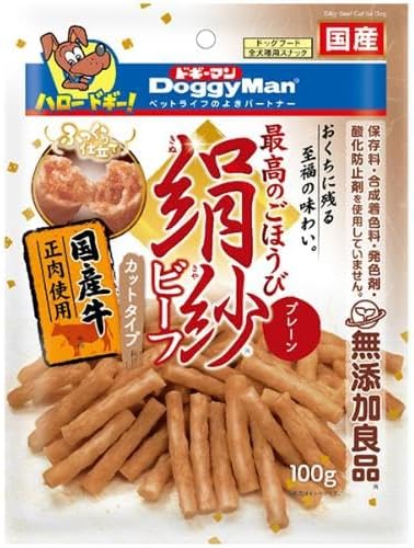 樂天商城 - 絹紗ビーフ カットタイプ プレーン 100g【期限切れ2025.8以降】【メール便、送料無料・同梱不可】