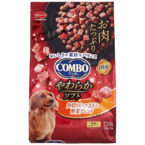 コンボ ドッグ 角切りビーフ 720g