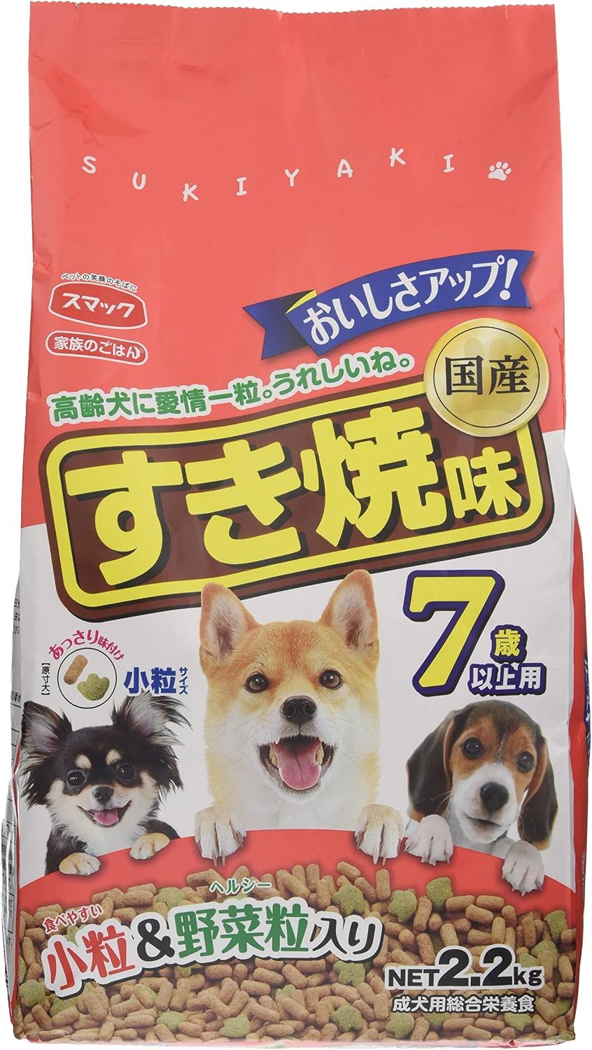 訳アリ期限切れ2026.5 家族のごはん すき焼味7歳 2.2kg [D40]（パッケージシールのはがし跡等あり）（送料無料商品と同梱不可）