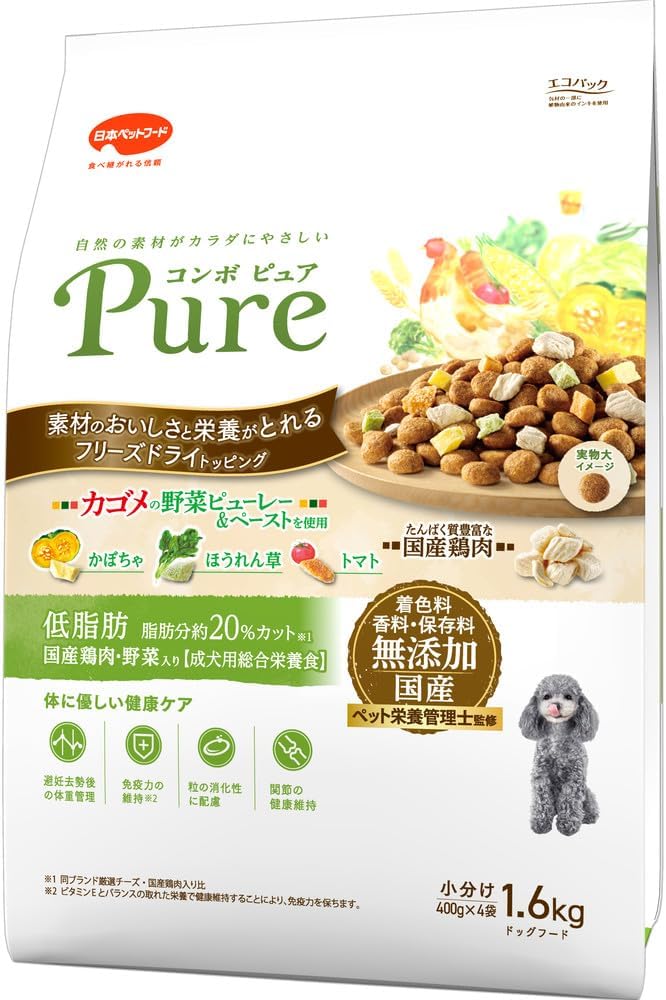 樂天商城 - コンボ ピュア ドッグ 低脂肪(1.6kg) 【期限切れ2025.11月】
