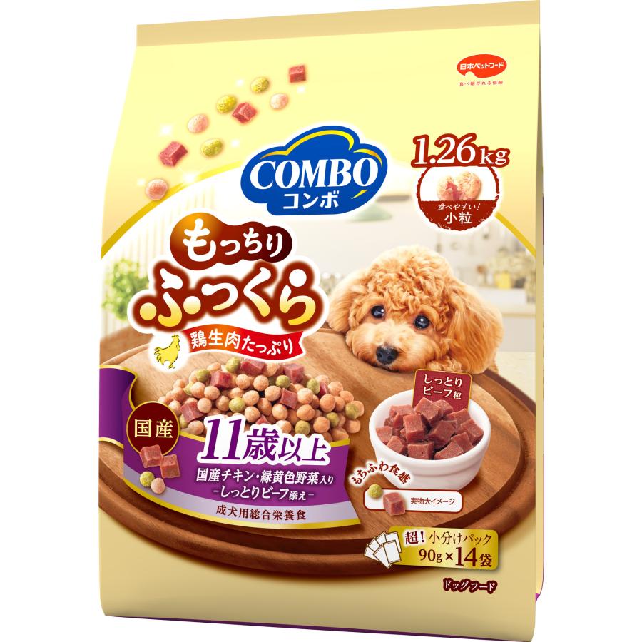 （訳アリ）コンボ ドッグ もっちりふっくら 11歳以上 1.26kg 送料無料商品と同梱不可 A-12-14　B-11（＋2）C-6 C-34
