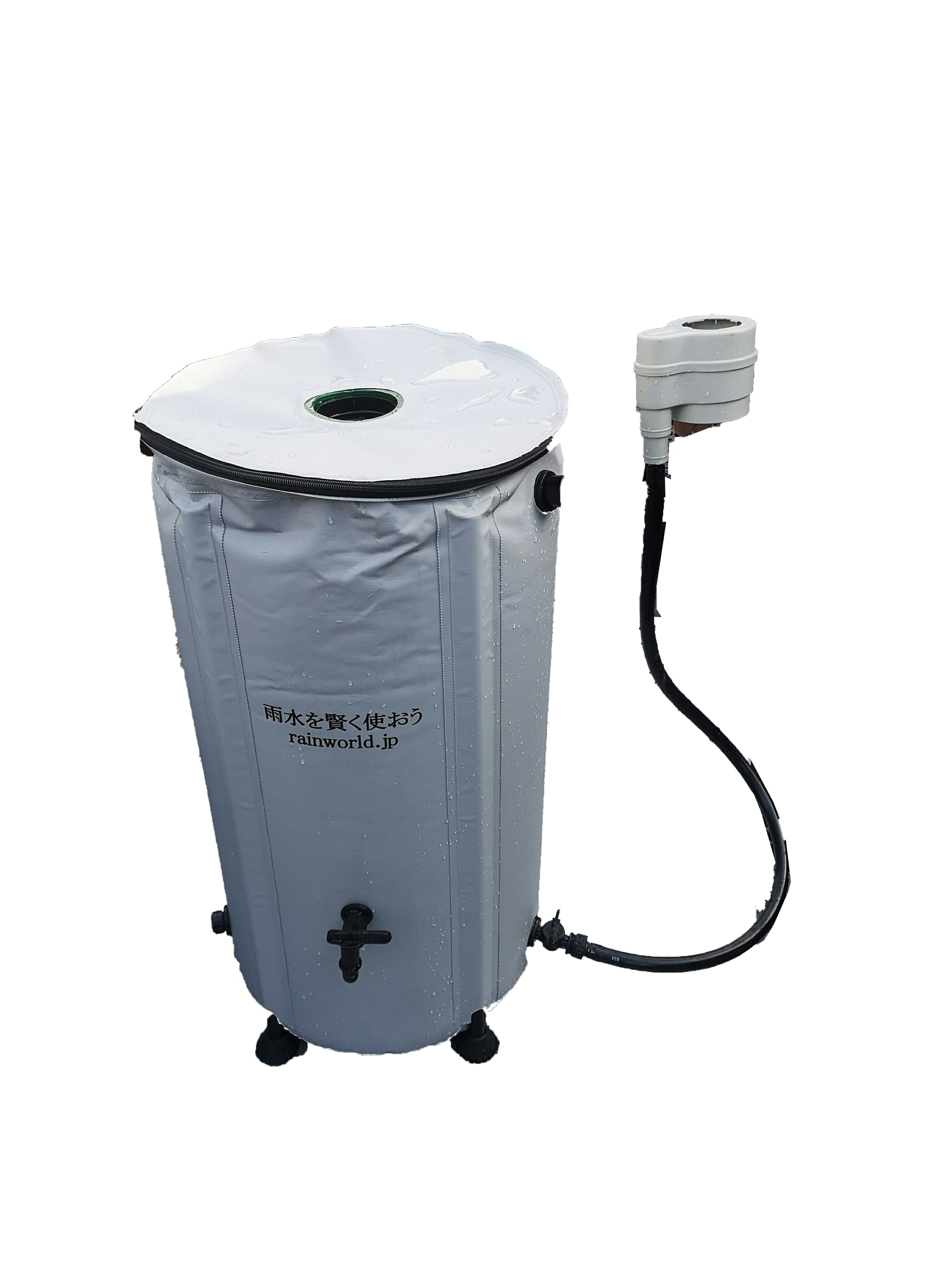 雨水タンク タキロン雨水タンク雨音くん200L【設置工具プレゼント中！】（架台一体型 雨水貯留タンク）　雨水タンク 家庭用　雨水タンク 貯水タンク 防災　雨水 タンク　雨水貯留タンク