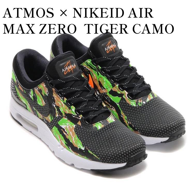 【お取り寄せ商品】ATMOS × NIKEID AIR MAX ZERO TIGER CAMO アトモス×ナイキiD エアマックス タイガー カモ AH1809-008