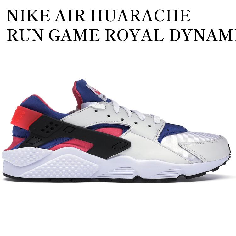 NIKE AIR HUARACHE RUN GAME ROYAL DYNAMIC PINK AH8049-100 メンズ レディース 人気 おしゃれ