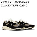 y񂹏izNEW BALANCE 990V2 BLACK/TRUE CAMO j[oX 990V2 ubN/gD[J M990TE2