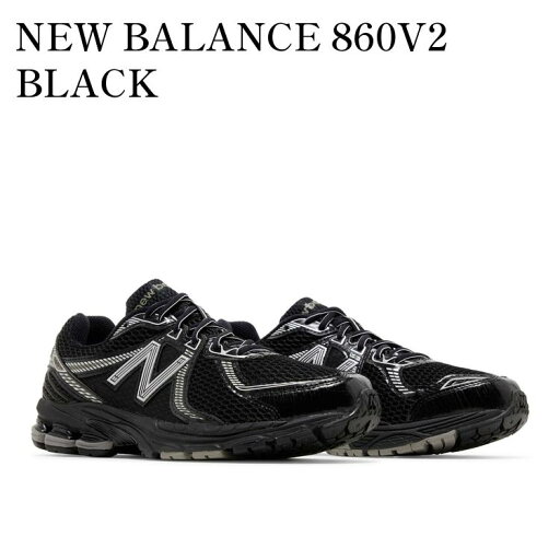 【お取り寄せ商品】NEW BALANCE 860V2 BLACK ニューバランス 860V2 ブラック ML860XC メンズ レディース 【お取り寄せ商品】NEW BALANCE 860V2 BLACK ニューバランス 860V2 ブラック ML860XC メンズ レディース