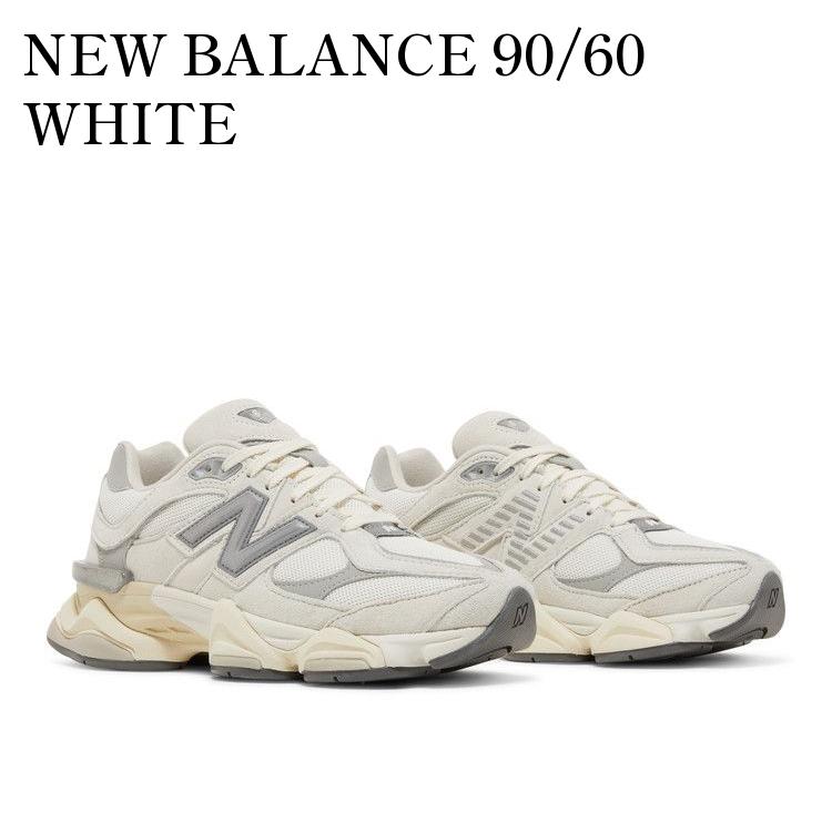 楽天RAISE【お取り寄せ商品】NEW BALANCE 90/60 WHITE ニューバランス 90/60 ホワイト U9060ECA