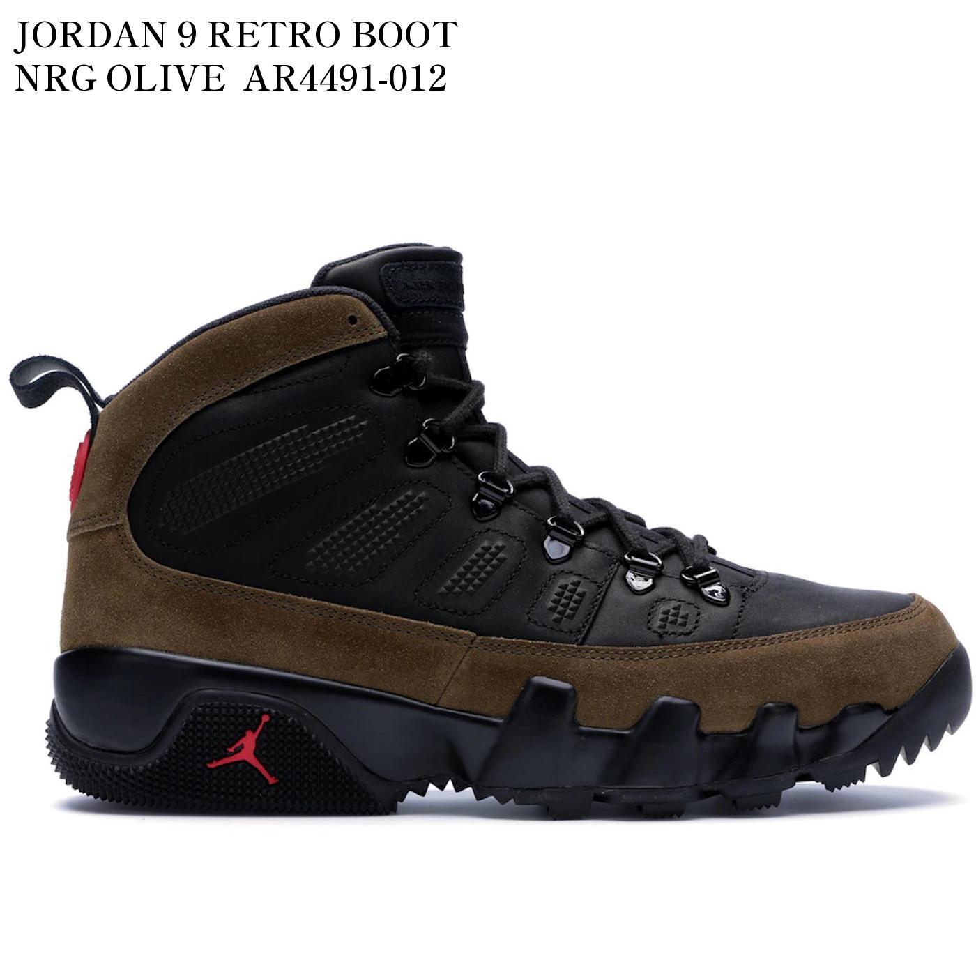 樂天商城 - 【海外限定 お取り寄せ商品】JORDAN 9 RETRO BOOT NRG OLIVE AR4491-012 メンズ レディース 人気 おしゃれ