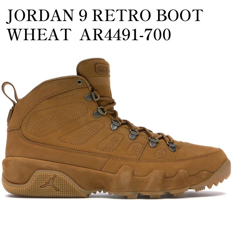 JORDAN 9 RETRO BOOT WHEAT AR4491-700 メンズ レディース 人気 おしゃれ