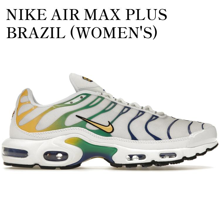 乐天商城 - 【海外限定 お取り寄せ商品】NIKE AIR MAX PLUS BRAZIL (WOMEN'S) DZ3671-101 メンズ レディース 人気 おしゃれ