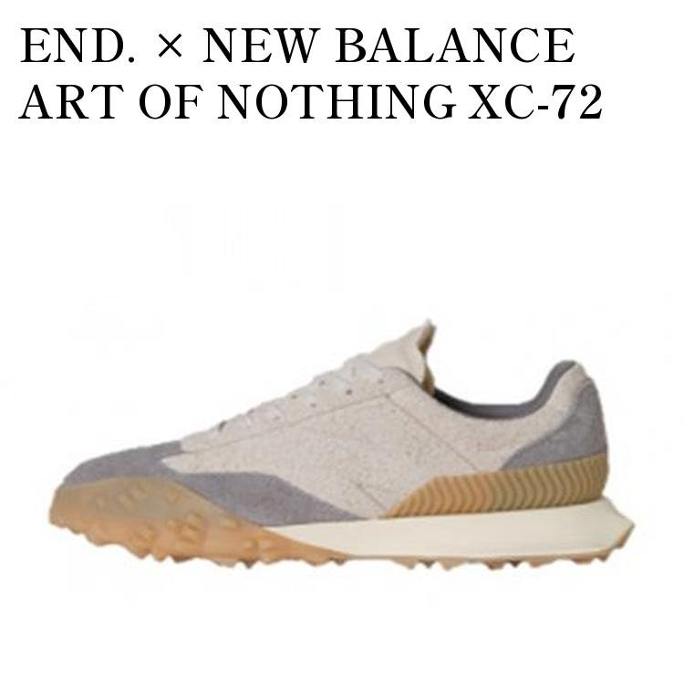 �ڤ����󤻾��ʡ�END. �� NEW BALANCE ART OF NOTHING XC-72 ANGORA/MARBLEHEAD&GUM �����. �� �˥�...