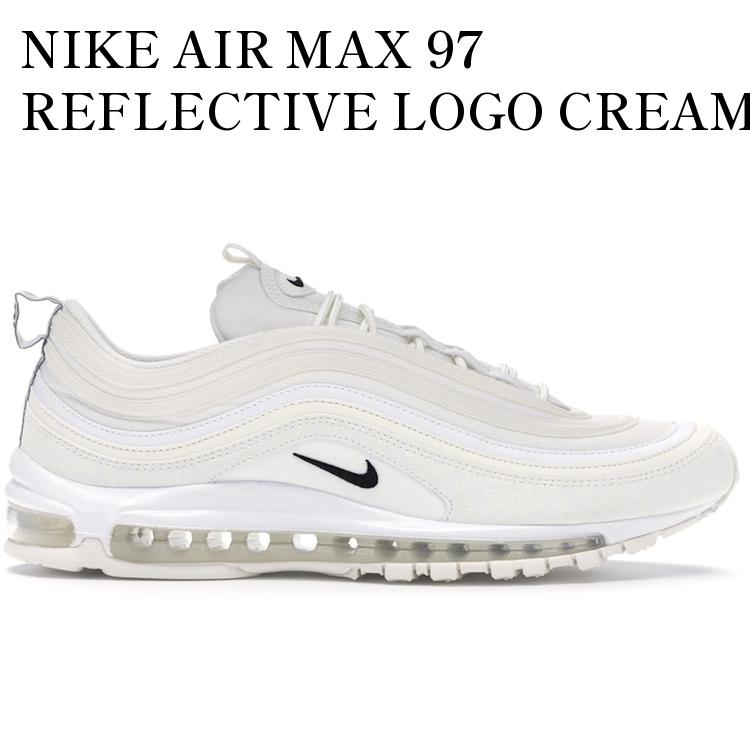 NIKE AIR MAX 97 REFLECTIVE LOGO CREAM AR4259-100 メンズ レディース 人気 おしゃれ