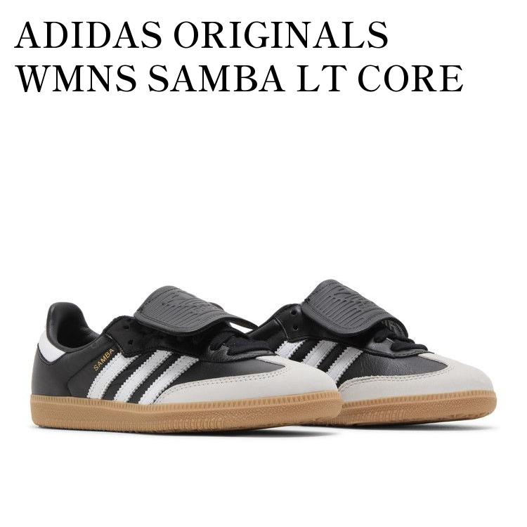 楽天RAISE【お取り寄せ商品】ADIDAS ORIGINALS WMNS SAMBA LT CORE BLACK/FOOTWEAR WHITE/GOLD METALLIC アディダス オリジナルス ウィメンズ サンバ LT コアブラック/フットフェアホワイト/ゴールドメタリック IG2010 メンズ レディース