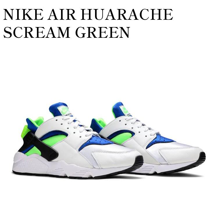 y񂹏izNIKE AIR HUARACHE SCREAM GREEN iCL GA n` XN[O[ DD1068-100