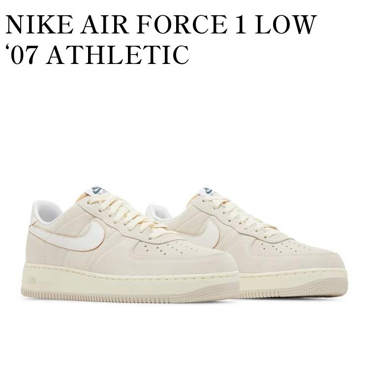 楽天RAISE【お取り寄せ商品】NIKE AIR FORCE 1 LOW ‘07 ATHLETIC DEPARTMENT SAIL ナイキ エアフォース1 ロー ‘07 アスレチック デパートメント セイル FQ8077-104