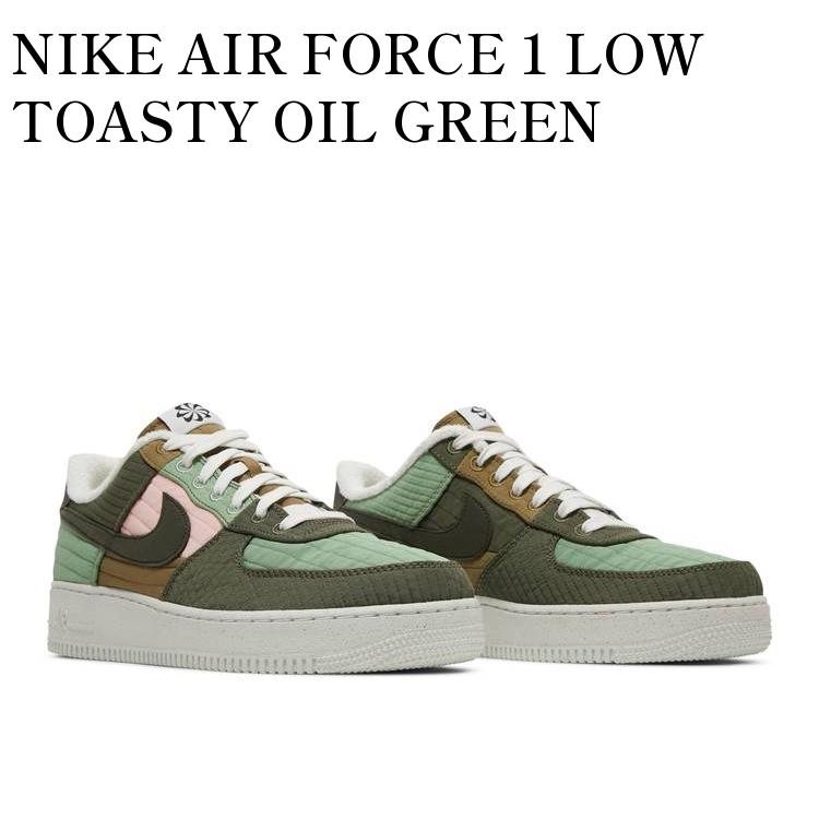 ڤ󤻾ʡNIKE AIR FORCE 1 LOW TOASTY OIL GREEN ʥ ե 1  ȡƥ ...