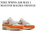 y񂹏izNIKE WMNS AIR MAX 1 MASTER MAGMA ORANGE iCL EBY GA}bNX1 }X^[ }O}IW DZ4709-001