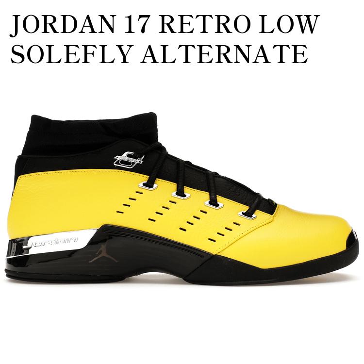 JORDAN 17 RETRO LOW SOLEFLY ALTERNATE LIGHTNING AJ7321-003 メンズ レディース 人気 おしゃれ