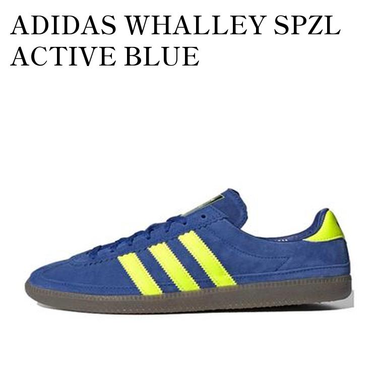 【2000円OFFクーポン対象商品】【お取り寄せ商品】ADIDAS WHALLEY SPZL ACTIVE BLUE アディダス ホエーリー SPZL アクティブ ブルー F35717 メンズ レディース 人気 おしゃれ