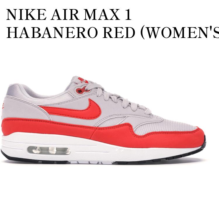 Rakuten - 【海外限定 お取り寄せ商品】NIKE AIR MAX 1 HABANERO RED (WOMEN'S) 319986-035 メンズ レディース 人気 おしゃれ