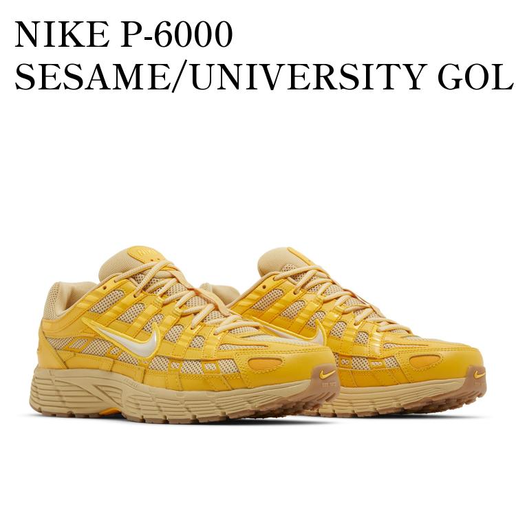 【スーパーSALE特別クーポン発行中】【お取り寄せ商品】NIKE P-6000 SESAME/UNIVERSITY GOLD/GUM LIGHT BROWN/SAND DRIFT ナイキ P-6000 セサミ/ユニバーシティゴールド/ガムライトブラウン/サンドドリフト CD6404-201 メンズ レディース 人気 おしゃれ