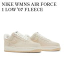 【お取り寄せ商品】NIKE WMNS AIR FORCE 1 LOW '07 FLEECE SWOOSH PHANTOM ナイキ ウィメンズ エアフォース1 ロー '07 フリース スウッシュ ファントム DQ7583-001 メンズ レディース 人気 おしゃれ