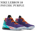 NIKE LEBRON 18 PSYCHIC PURPLE ナイキ レブロン 18 サイキックパープル DM2813-500