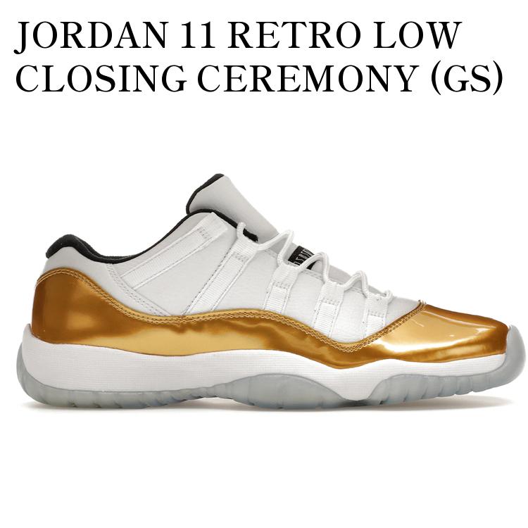 JORDAN 11 RETRO LOW CLOSING CEREMONY (GS) 528896-103 メンズ レディース 人気 おしゃれ