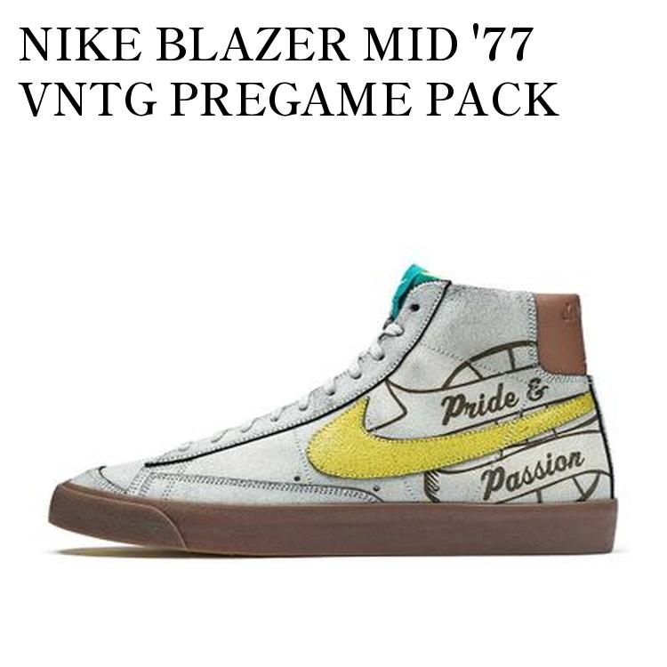 【海外限定 お取り寄せ商品】NIKE BLAZER MID 77 PREGAME PACK MOTIVATION BEN SIMMONS CW6016-100 メンズ レディース 人気 おしゃれ