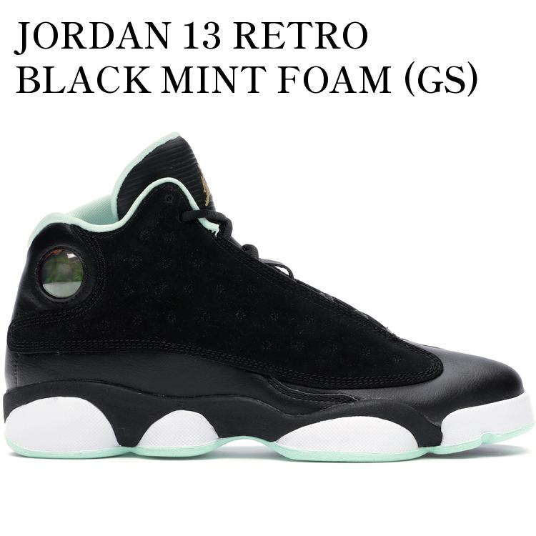 JORDAN 13 RETRO BLACK MINT FOAM (GS) 439358-015 メンズ レディース 人気 おしゃれ
