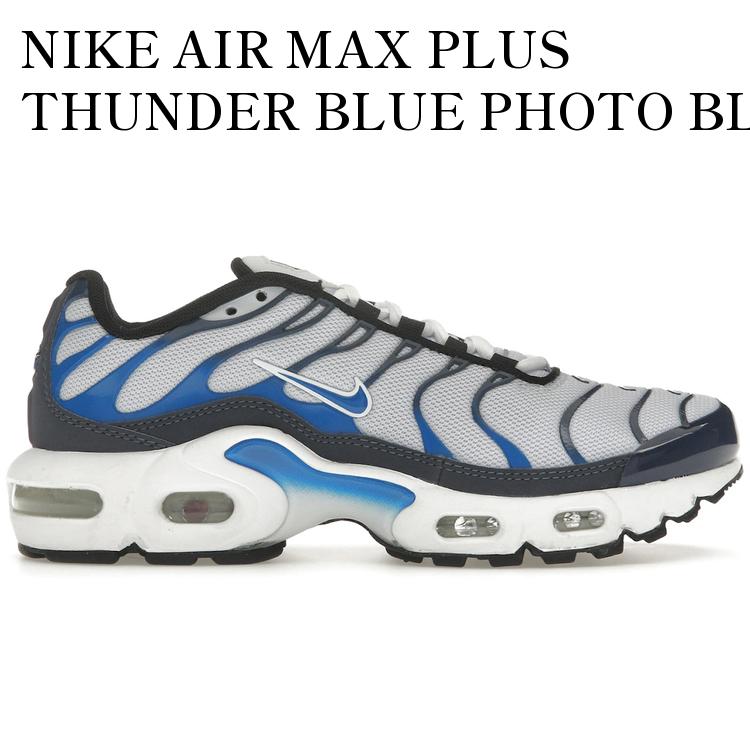 乐天商城 - 【海外限定 お取り寄せ商品】NIKE AIR MAX PLUS THUNDER BLUE PHOTO BLUE (GS) CD0609-409 メンズ レディース 人気 おしゃれ