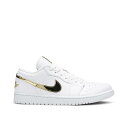 【お取り寄せ商品】NIKE WMNS AIR JORDAN 1 LOW SE WHITE/GOLD ナイキ ウィメンズ エアジョーダン1 ロー SE ホワイト/ゴールド CZ4776-100 メンズ レディース 人気 おしゃれ