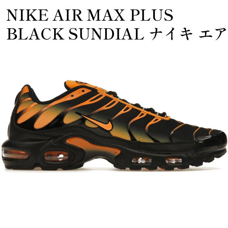 NIKE AIR MAX PLUS BLACK SUNDIAL ナイキ エア マックス プラス ブラック サンダイアル DM0032-007 メンズ レディース 人気 おしゃれ