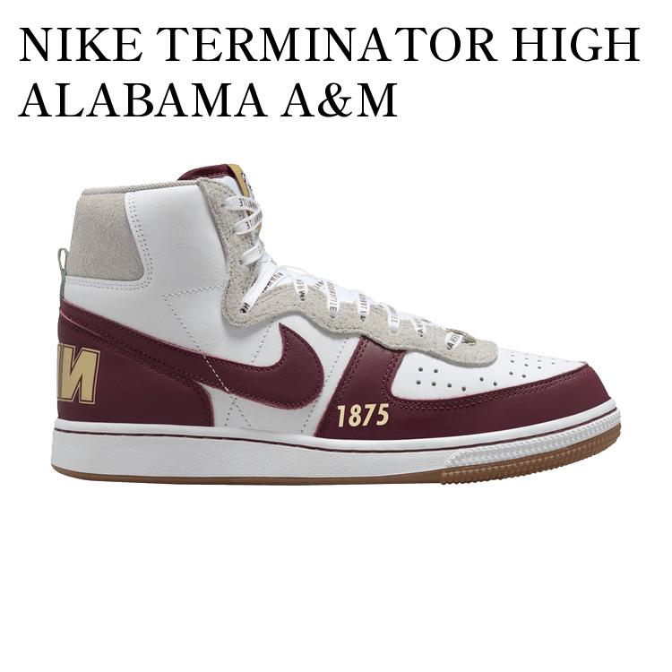 楽天RAISE【お取り寄せ商品】NIKE TERMINATOR HIGH ALABAMA A&M UNIVERSITY ナイキ ターミネーター ハイ アラバマ A&M ユニバーシティ FV2048-100